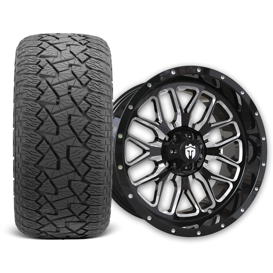 Empire Crown C2 15x7 Wheel with X Comp Golf A/T Tire
