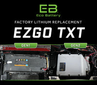 Eco Battery 51V 150AH Battery Bundle / EZGO TXT Samsung Gen2