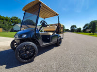 MODZ® Assault 12x7 Glossy Black Golf Cart Wheel