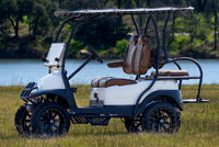 MODZ® Assault 12x7 Glossy Black Golf Cart Wheel