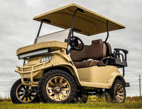 MODZ® Bomber 12x7 Matte Bronze Golf Cart Wheel