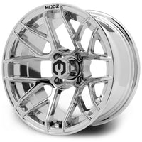MODZ® 14" Matrix Chrome Golf Cart Wheel
