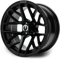 MODZ® Matrix 14x7 Matte Black Golf Cart Wheel