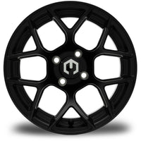 MODZ® Renegade 14x7 Matte Black Golf Cart Wheel