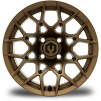 MODZ Blitz 14x7 Matte Bronze & X Comp H/T Tire Package