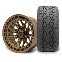 MODZ Torrent 14x7 Matte Bronze Wheel & X Comp Golf X/T Tire Package