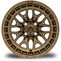 MODZ® Torrent 14x7 Matte Bronze Golf Cart Wheel