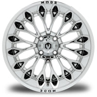 MODZ® Convict 15x10 Chrome Golf Cart Wheel
