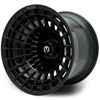 MODZ® Felon 15x10 Glossy Black Golf Cart Wheel