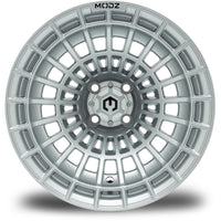 MODZ® Felon 15x10 Silver Golf Cart Wheel