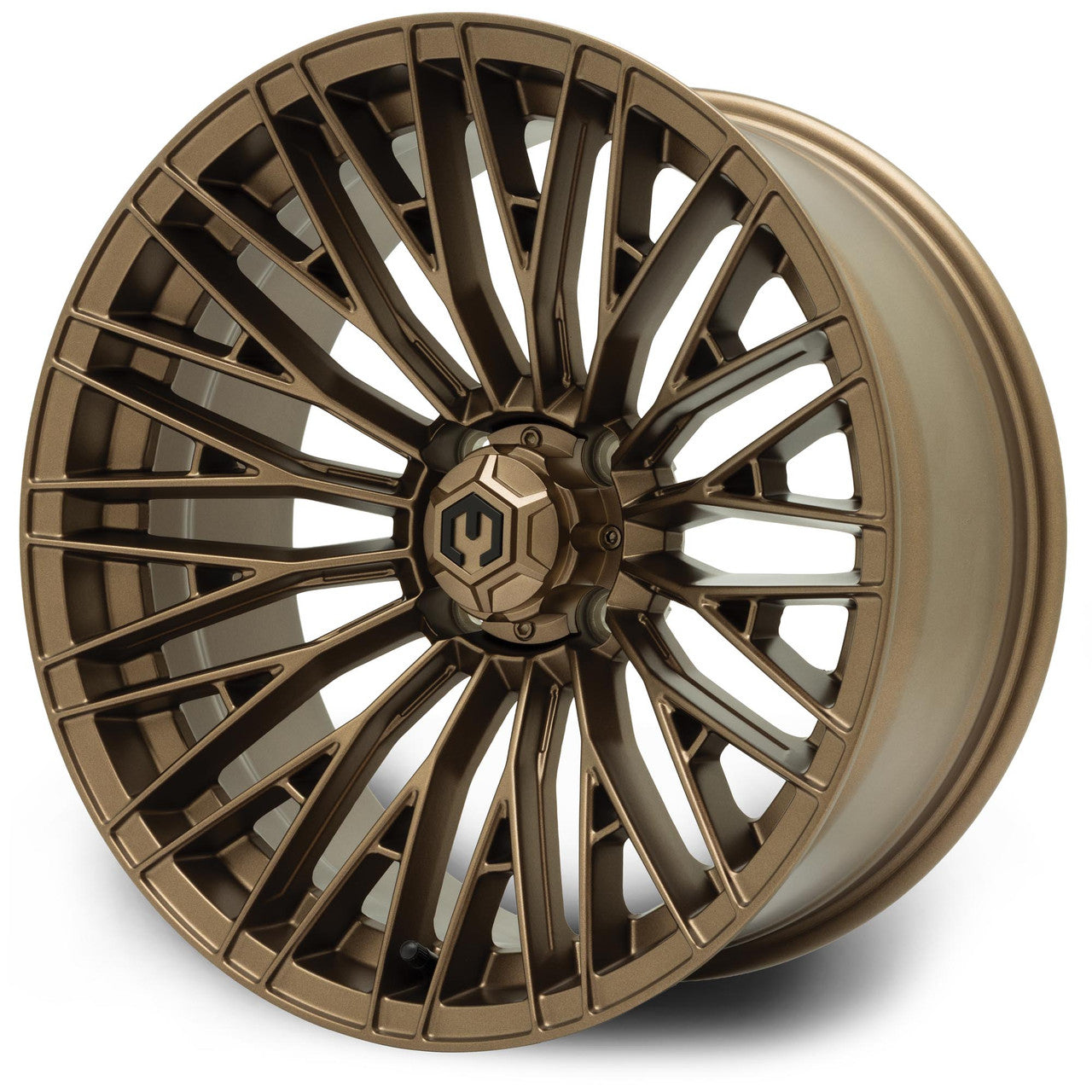 MODZ® Reaper 16x7 Bronze Golf Cart Wheel