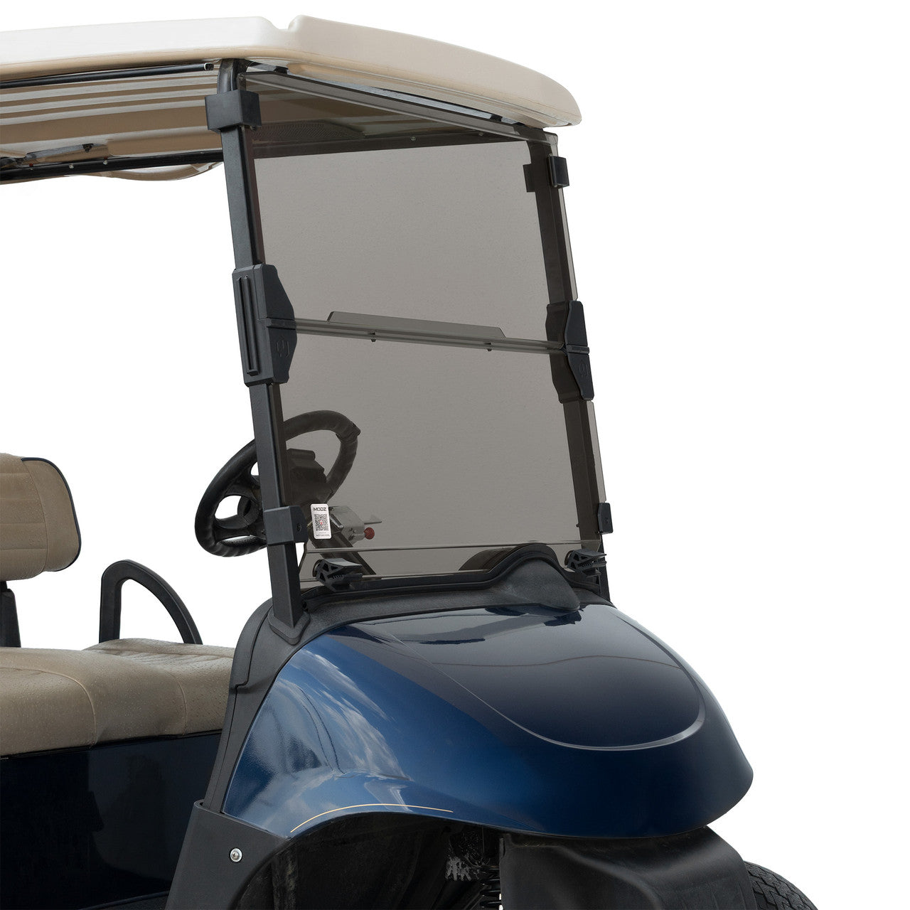 MODZ Windshield for EZGO Golf Carts - Fits TXT, T48, RXV (2008-2023) with Storm Body Kits