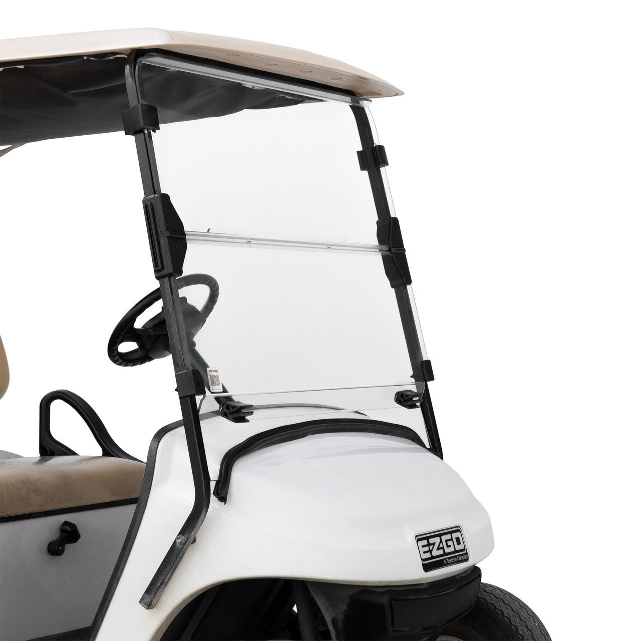 MODZ Windshield for EZGO Golf Carts - Fits TXT, T48, RXV (2008-2023) with Storm Body Kits