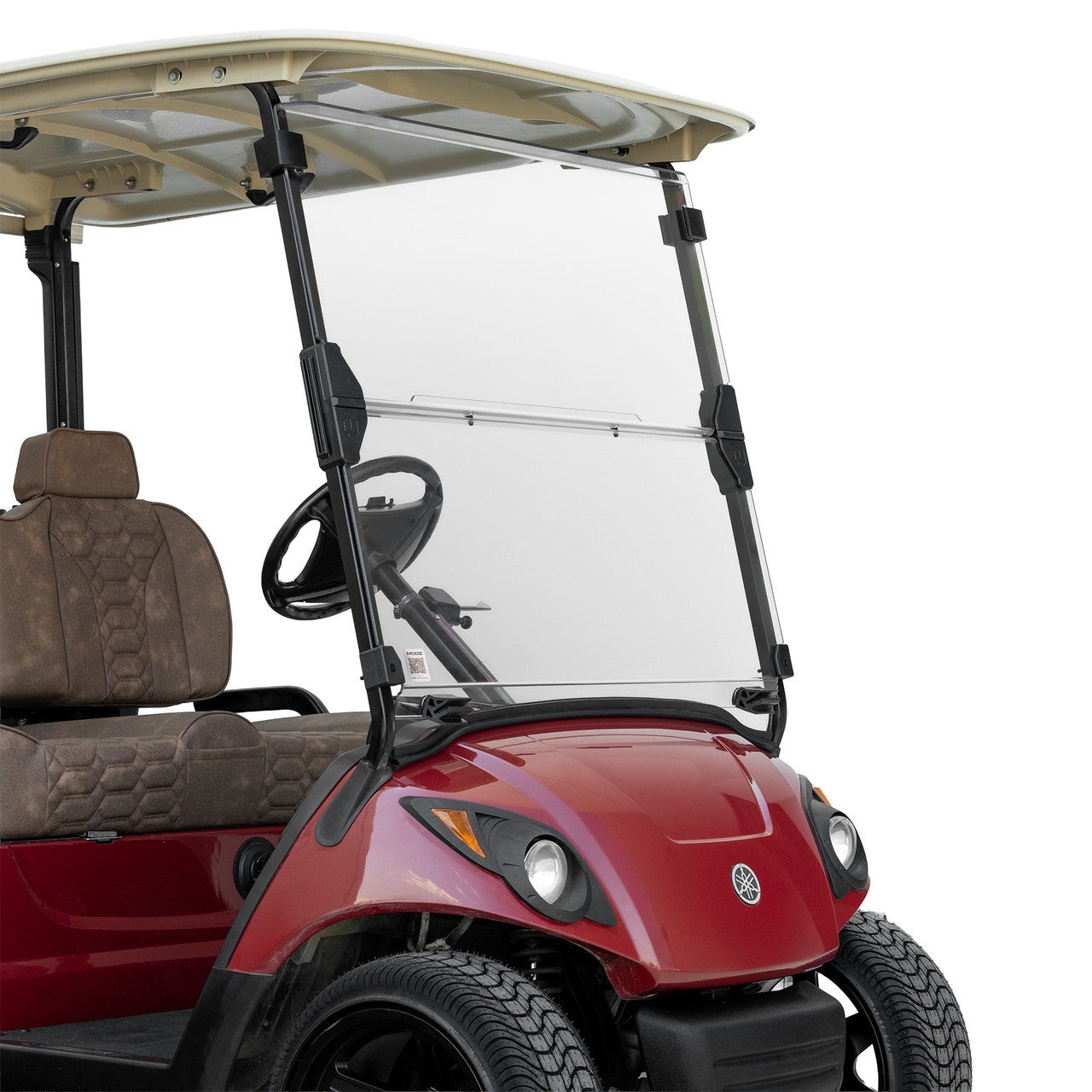 MODZ Windshield for Yamaha Golf Carts - Fits G14, G19, G29, Drive, Drive2