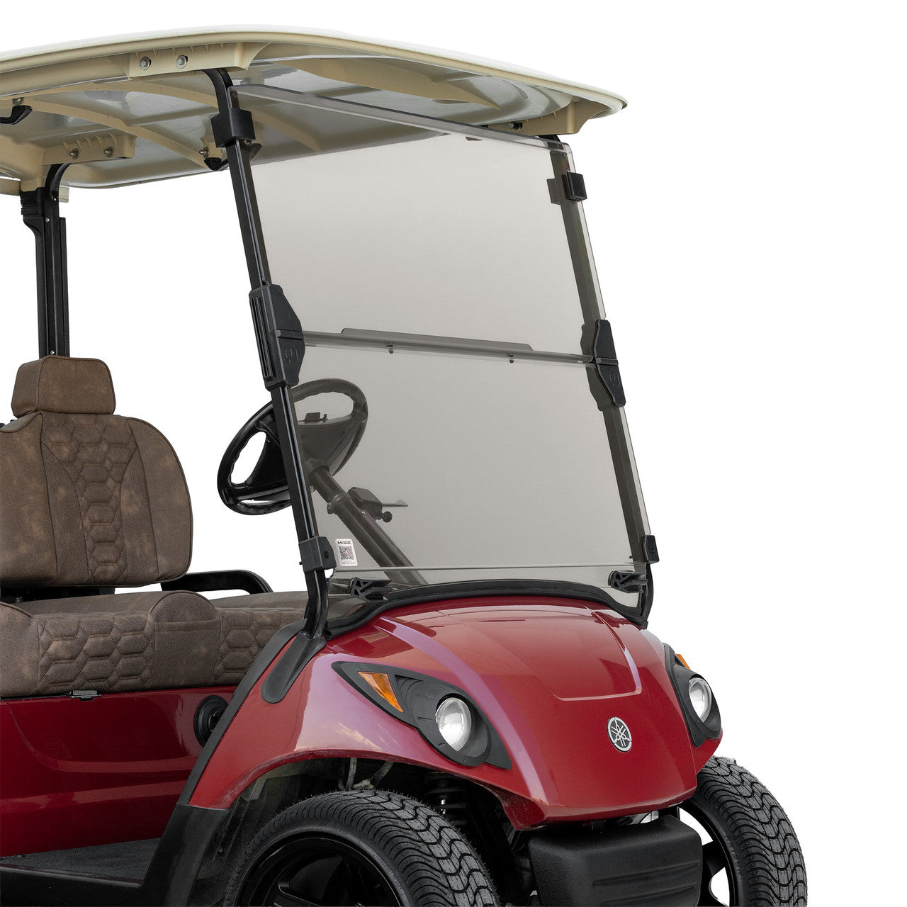 MODZ Windshield for Yamaha Golf Carts - Fits G14, G19, G29, Drive, Drive2