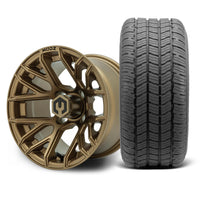 MODZ Matrix  12x7 Matte Bronze Wheel & Gladiator A/P Tire Package