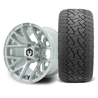 MODZ Matrix 12x7 Silver Wheel & X Comp Golf A/T Tire Package