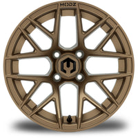 MODZ® Matrix 14x7 Bronze Golf Cart Wheel