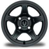 MODZ® Drift 14x7 Matte Gunmetal Golf Cart Wheel