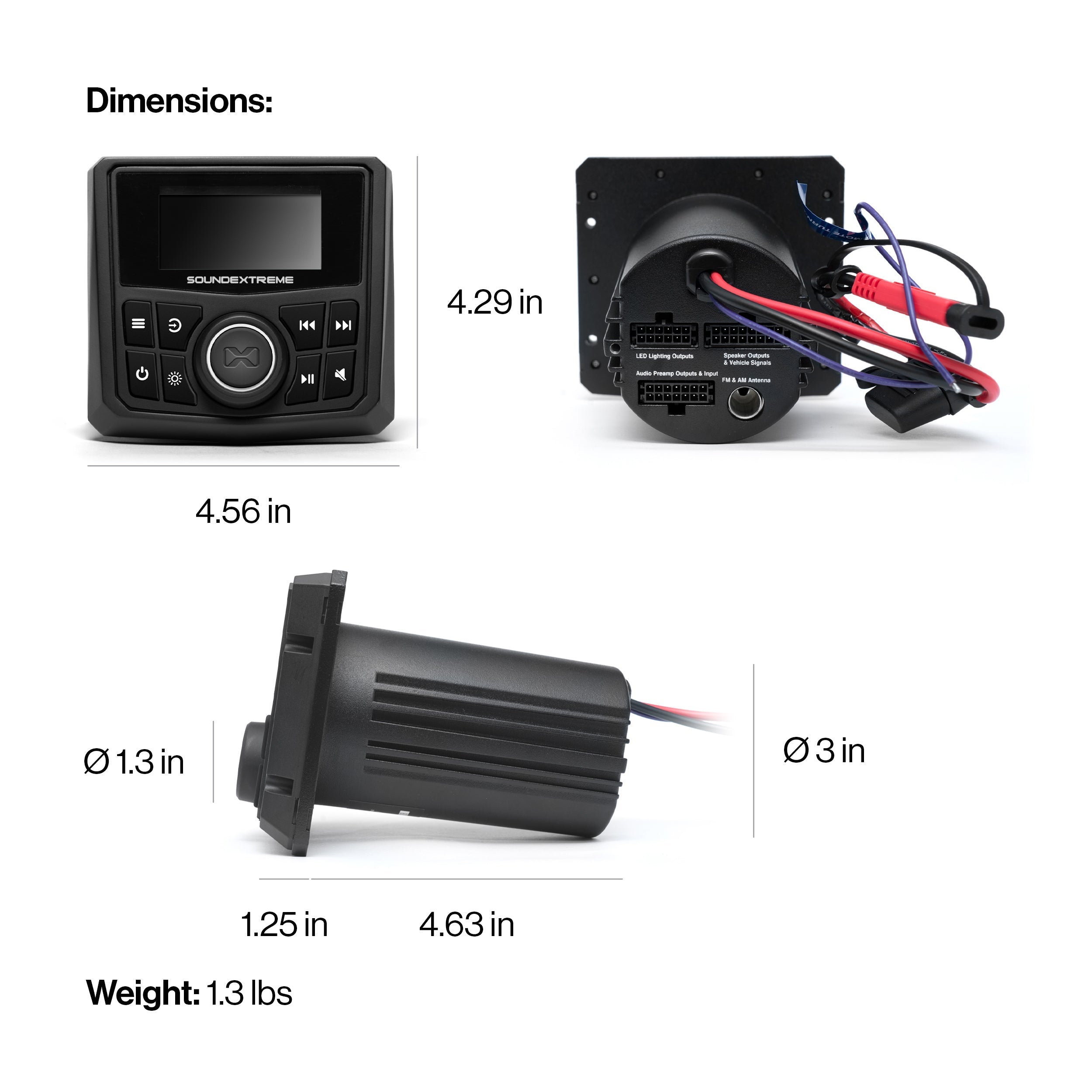 Marine Gauge Radio