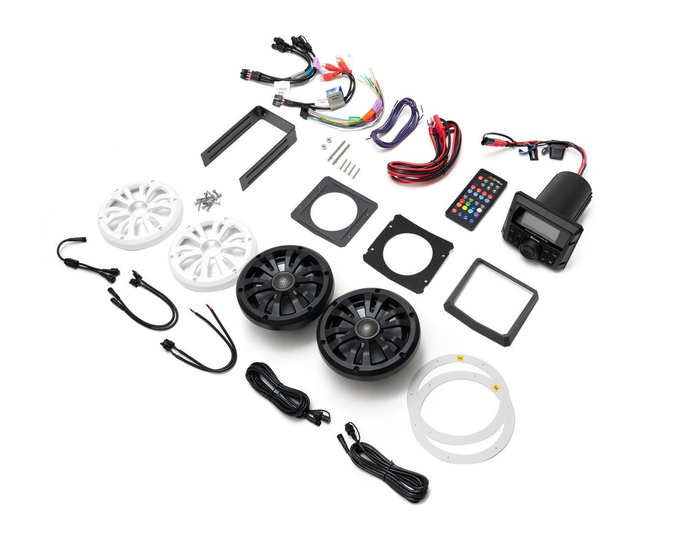 Marine Gauge Radio 6.5" Speaker Kit