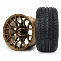 MODZ Blitz 14x7 Matte Bronze & X Comp H/T Tire Combo