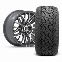 Empire 14x7 Diablo DGRY Wheel & X Comp A/T Tire