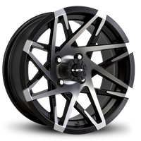 HD Golf Canyon 14x7 Satin Black/Machined Face