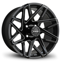 HD Golf Canyon 12x7 Gloss Black/Milled Edge