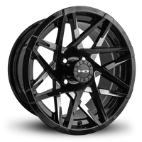 HD Golf Canyon 12x7 Gloss Black/Milled Face