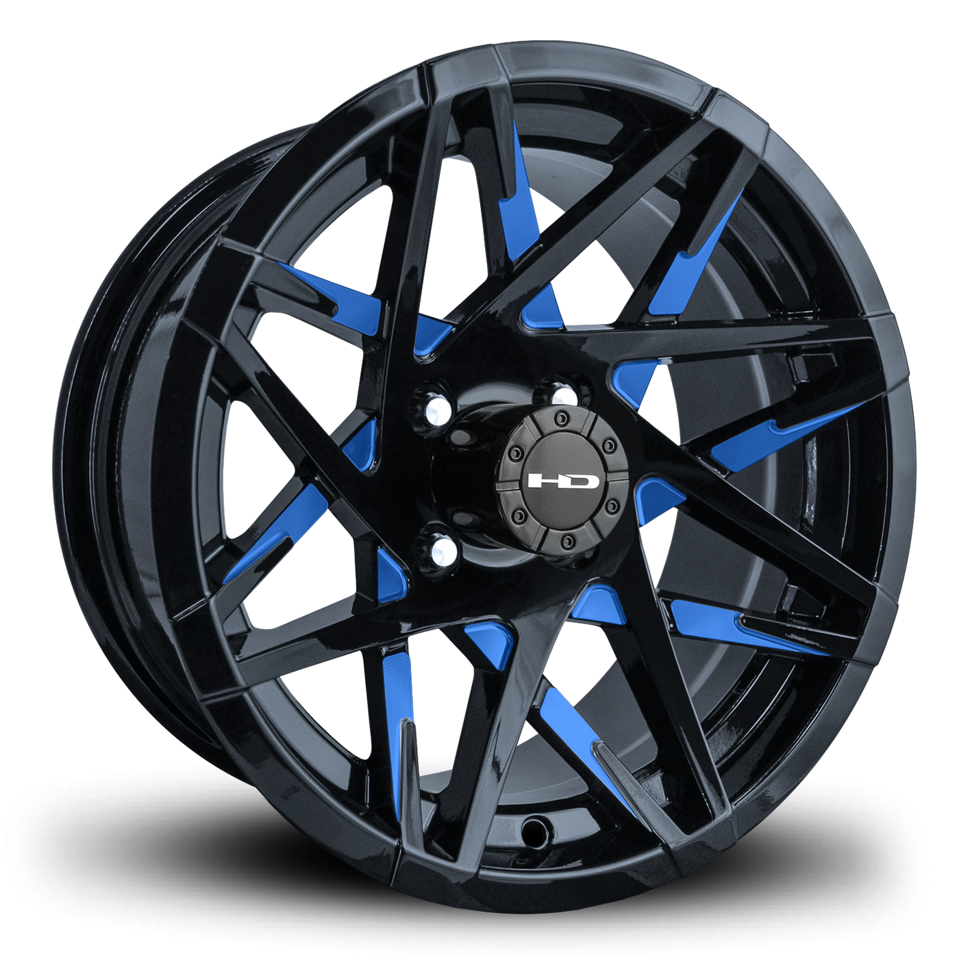 HD Golf Canyon 14x7 | -14 Offset Gloss Blue&BK/Milled Face