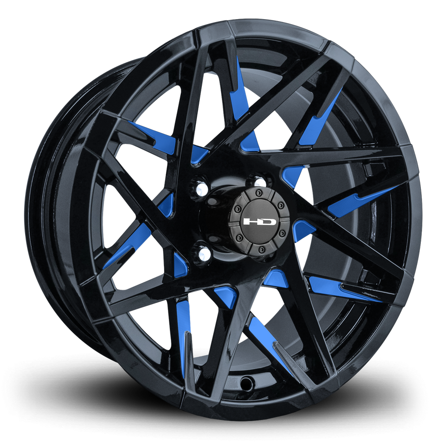 HD Golf Canyon 14x7 | -14 Offset Gloss Blue&BK/Milled Face