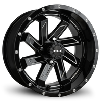 HD Golf Saw 12x7 Gloss Black/Milled Edge