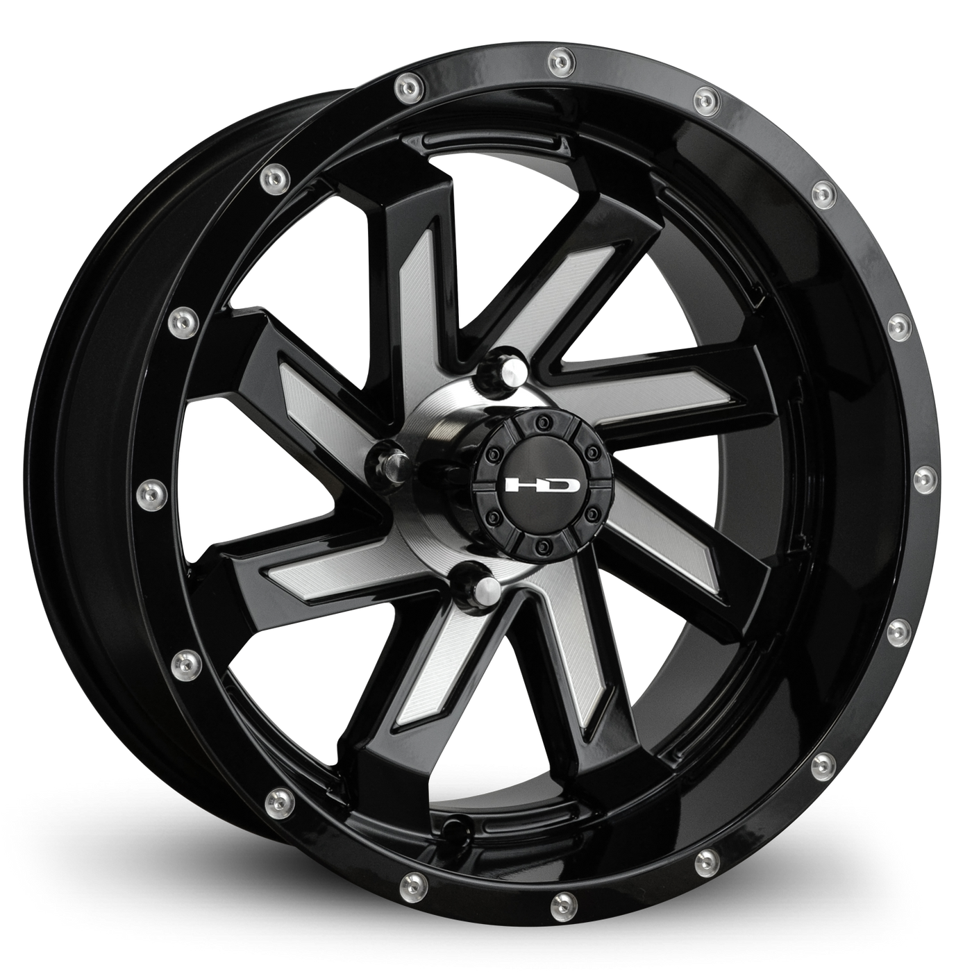 HD Golf Saw 14x7 Gloss Black/Milled Face