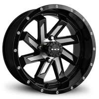 HD Golf Saw 14x7 Gloss Black/Milled Face