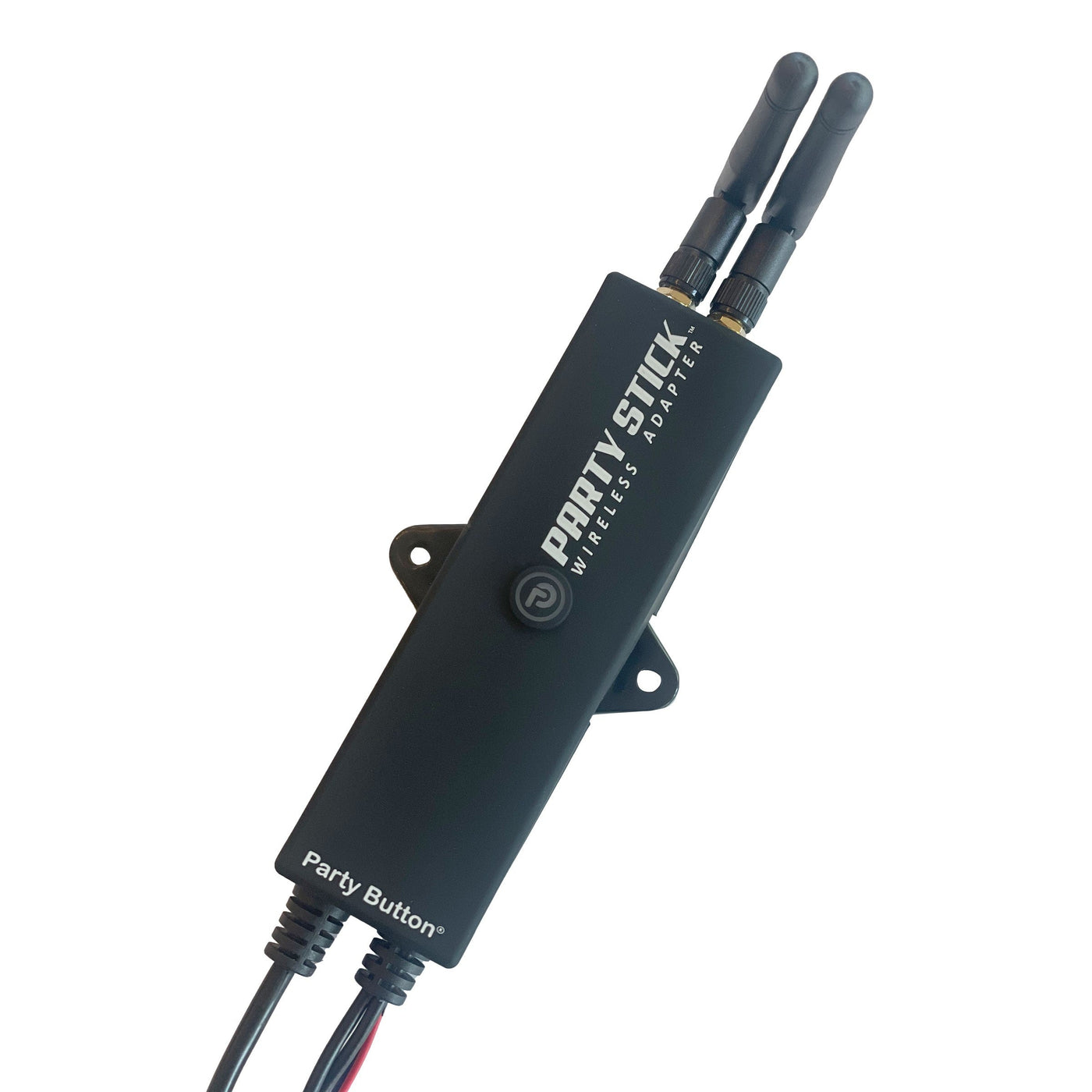 Bazooka Party Stick | Wireless Music Sharing Adapter | one-click Party Button pairing | Knockout Keypad | 12 volt Powered | RCA Audio Output | Remote Amplifier Turn-On