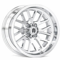 Empire® Knight K4 15x7 PVD Chrome Golf Cart Wheel