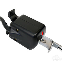 Red Hawk Turn Signal Switch with Horn Button, 7 Wire, 12-48V