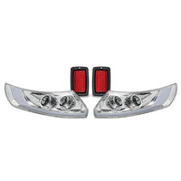 DoubleTake Phoenix Body Kit with Street Legal LED Light Kit for EZGO TXT 2014