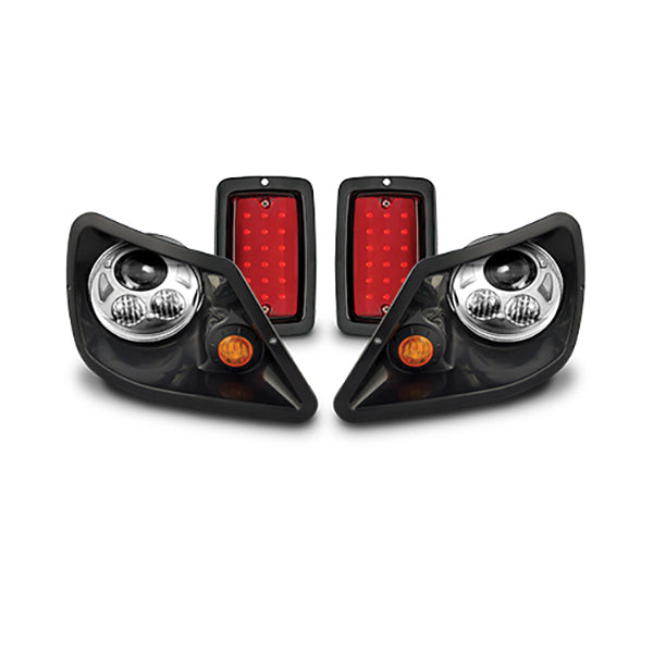 DoubleTake Spartan/Titan Deluxe LED Light Kit for EZGO TXT 1994+ and Club Car DS New Style 2000+