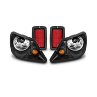 DoubleTake Spartan/Titan Deluxe LED Light Kit for EZGO TXT 1994+ and Club Car DS New Style 2000+
