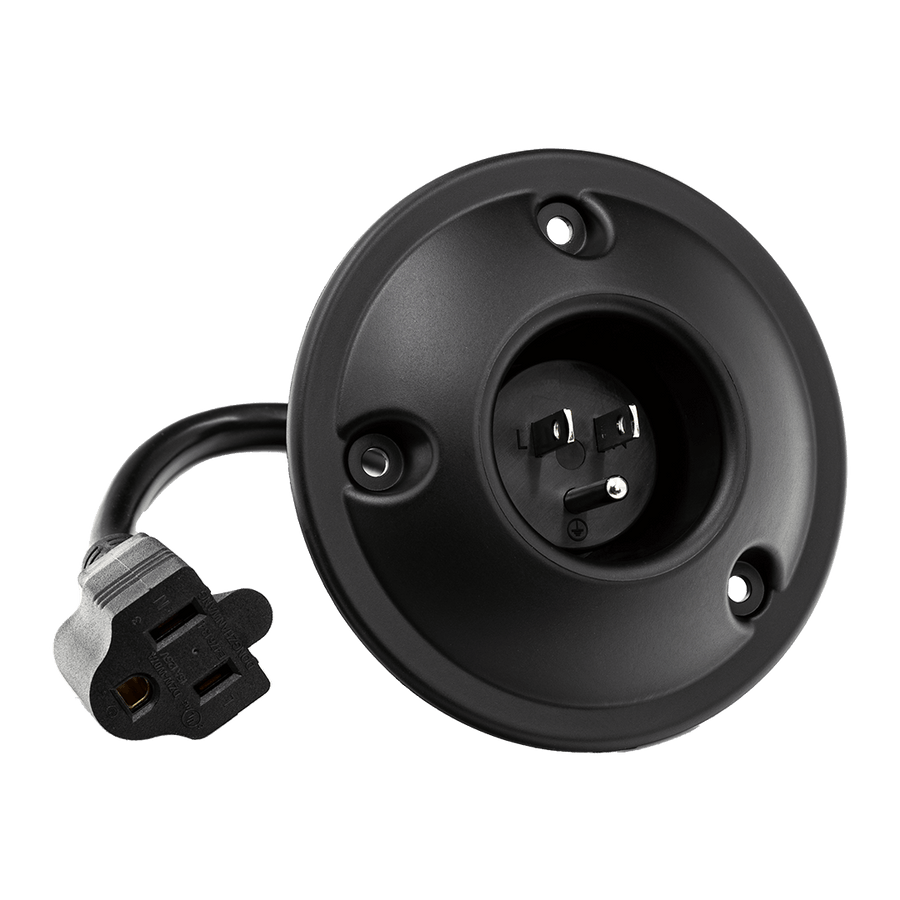 Eco Battery Yamaha Drive (2007-2010) Charge Port (110V Plug / 110V Receptacle)