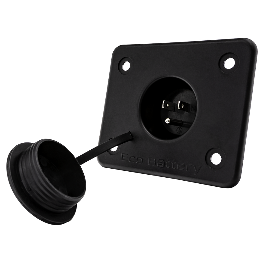 Eco Battery EZGO TXT Charge Port (110V Plug / 110V Receptacle)