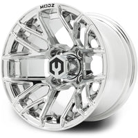 MODZ® Matrix 12x7 Chrome 12" Golf Cart Wheel