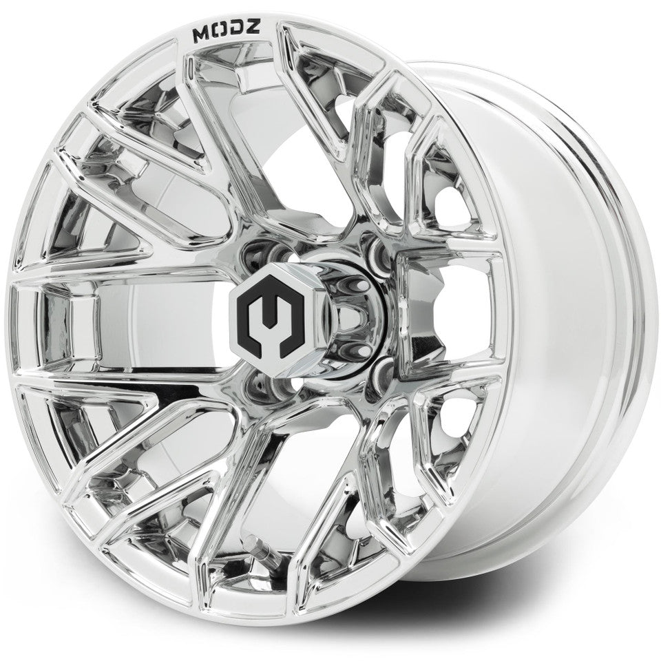 MODZ® Matrix Chrome 12" Golf Cart Wheel