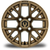 MODZ® Matrix  12x7 Matte Bronze 12" Golf Cart Wheel