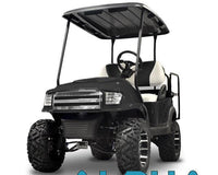 Madjax Black Alpha Front Cowl w/ Off-Road Grill & Headlights for Club Car Precedent
