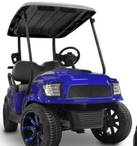 Madjax Blue Alpha Body Kit w/ Street Style Grill & Light Kit for Club Car Precedent