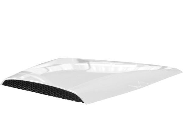 Madjax White Alpha Series Hood Scoop for Precedent