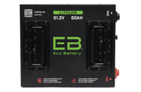 EcoBattery 48V (51V) 60AH Lithium Golf Cart Bundle packages